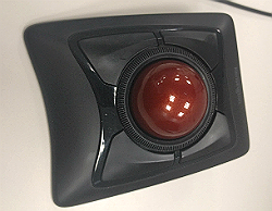     Example trackball mouse    