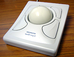     Example trackball mouse    